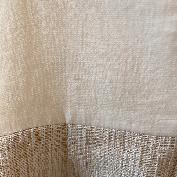 Cremieux cream and beige dress. Size 2 - Picture 5 of 6